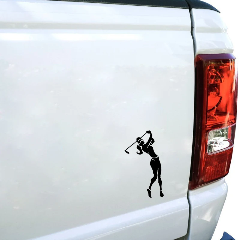 

Car Stickers Funny Golf Decoration Graphic Car Stickers High Quality PVC Stickers Creative Waterproof Black/white,17cm*8cm
