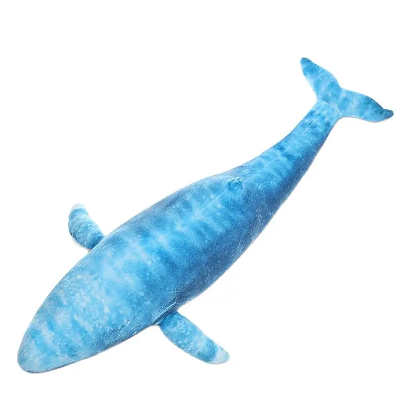 

Новинка, горячая Распродажа, милый плюшевый синий кит, милые животные, Морской Большой кукла-Акула, мягкая игрушка, рыбка, детский подарок на...