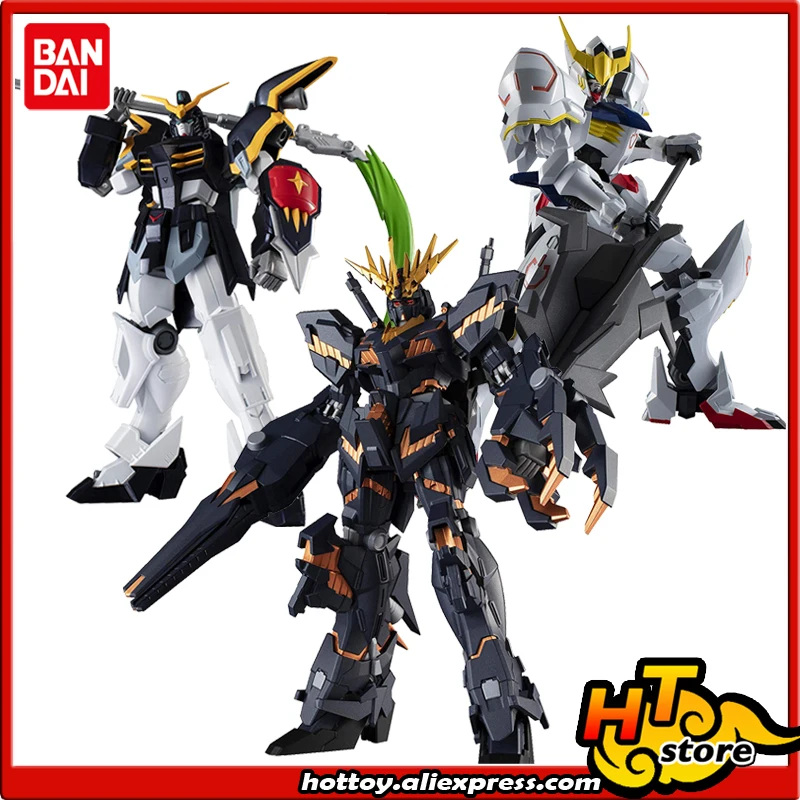 100% Оригинальная фигурка BANDAI Spirit GUNDAM UNIVERSE BARBATOS 02 BANSHEE XXXG 01D DEATHSCYTHE|Игровые фигурки и