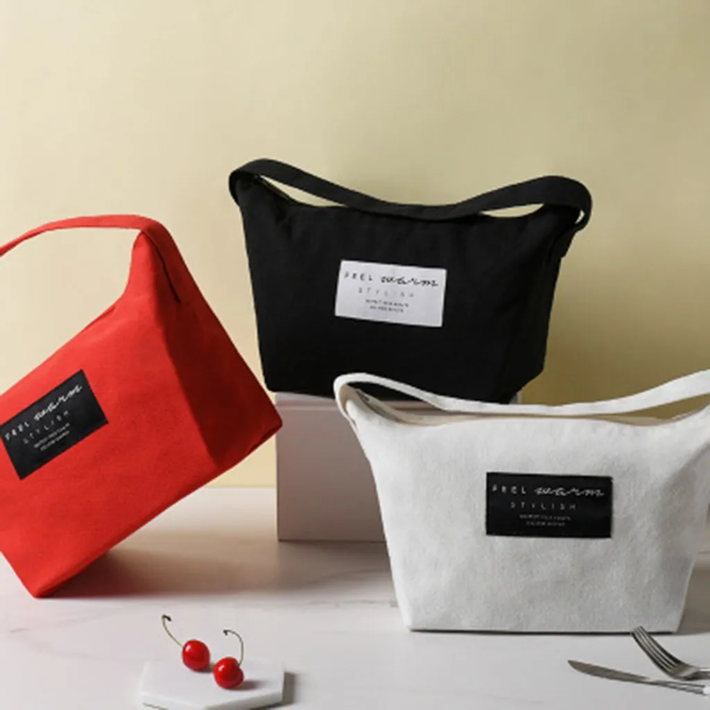 Простой дизайн многоразовая изолированная сумка для пикника обеда уличная