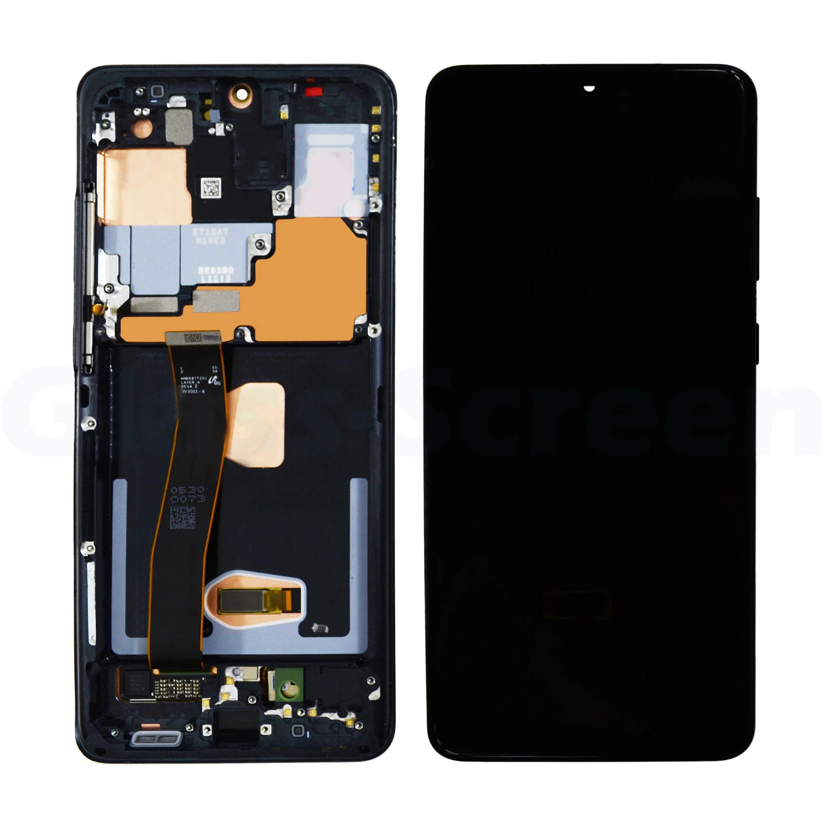 Original for Samsung Galaxy S20 Ultra LCD G988 G988F G988B/DS S20Ultra with frame display touch screen digitizer with black dots enlarge