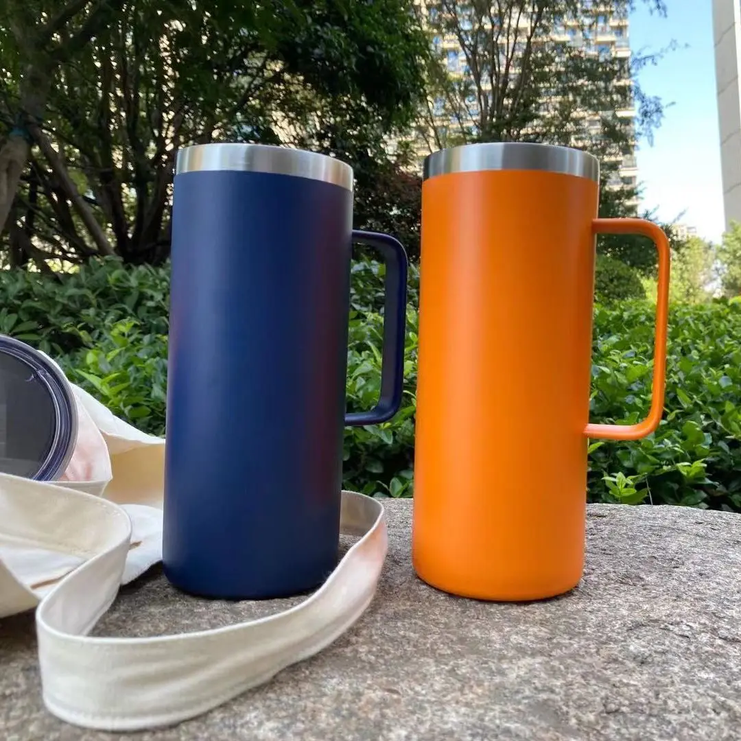 Кофейная кружка с герметичной крышкой многоразовый стакан из нержавеющей стали