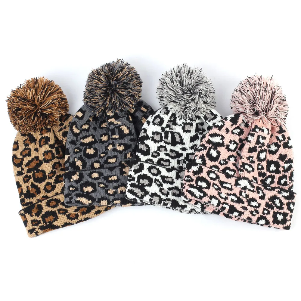 

New Warm Knitted Women's Beanie with Pompom Winter Casual Soft Windproof Bonnet with Pompon for Women Balaclava Skullies Beanies