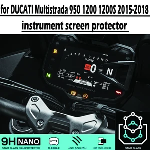 motorcycle dashboard screen protector anti scratch protective film for ducati multistrada 950 1200 1200s 1260 s 2015 2018 tpu free global shipping