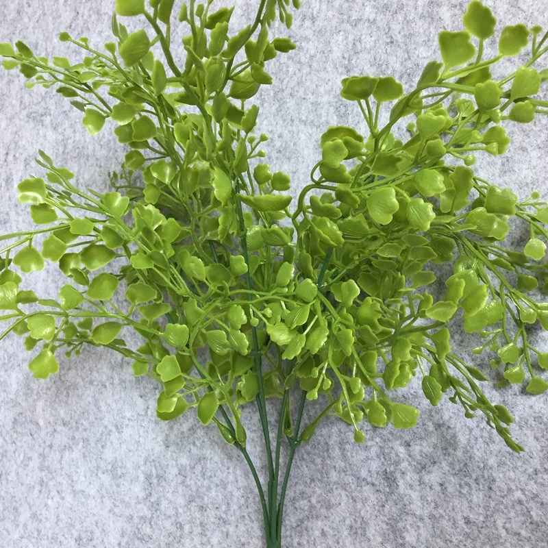 Artificial Green Plastic Leaves Plant Boxwood Branches Decorative Evergreen Fake Flowers | Дом и сад