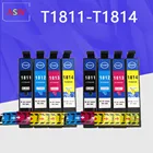 Замена для T1811, T1812, T1813, T1814 для EPSON XP-215 XP-312 XP-412 XP-415 XP-202 XP-102 ink чернильных картриджей
