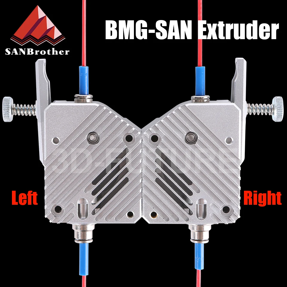 Высококачественный двухступенчатый полностью металлический экструдер Bmg