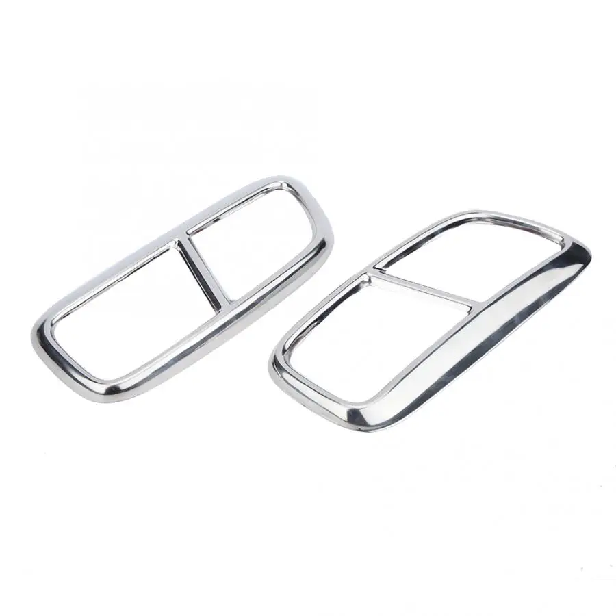 2 шт. накладка из алюминиевого сплава 4 выхлопных глушителя | Автомобили и