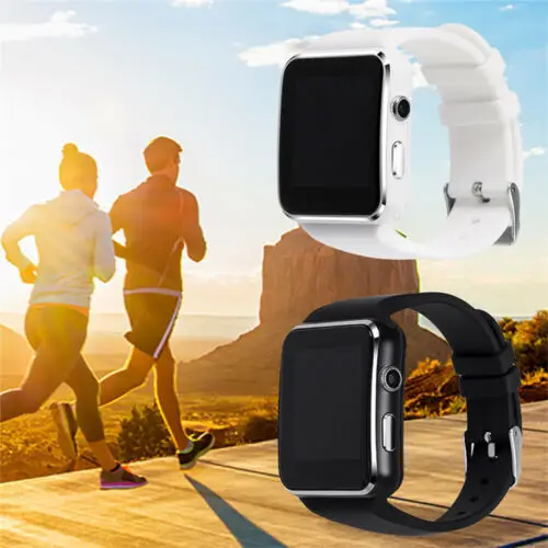 X6 изогнутый экран Bluetooth Smartwatch TF SIM Камера для мужчин и женщин Смарт часы Android IOS iPhone