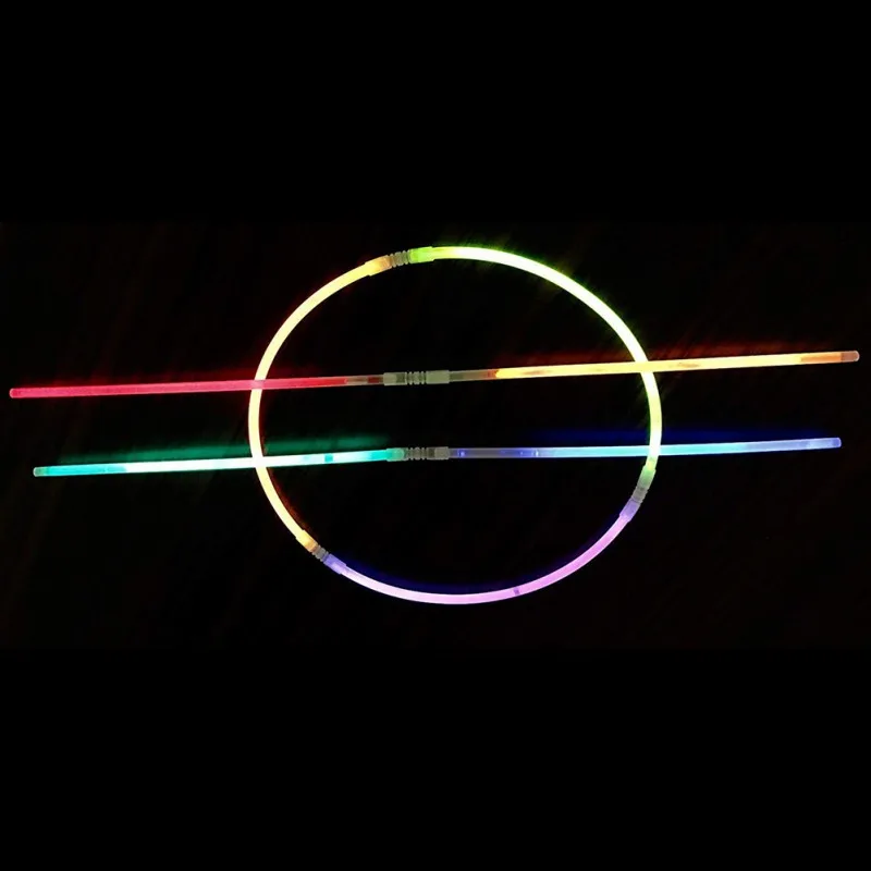 100 шт. светящиеся палочки красочные забавные портативные для фестиваля