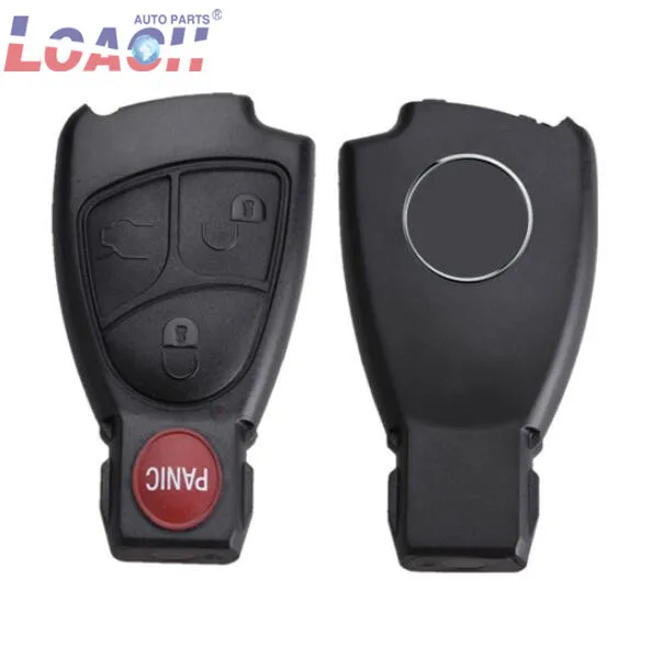 Чехол для смарт-ключа Mercedes-Benz B C E ML S CLK CL Vito 639 с логотипом, 2/3/4 кнопки.