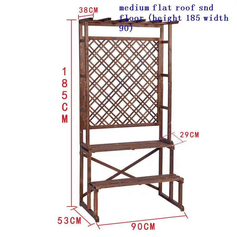 

For Estanteria Ladder Estante Para Plantas Table Indoor Pot Balcony Shelf Plant Rack Dekoration Stojak Na Kwiaty Flower Stand