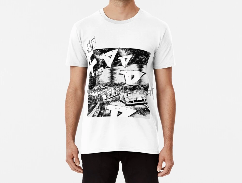 Футболка для мужчин и женщин Initial D RX7 vs tshirs|Мужские футболки| |