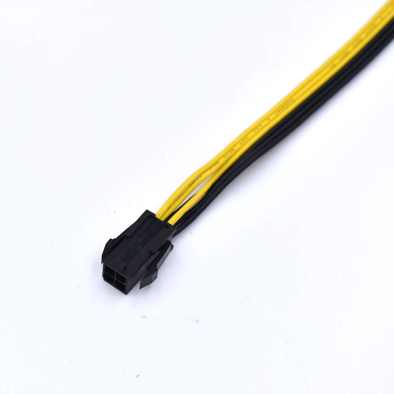60 шт./лот 20 см Высококачественный 18AWG ATX CPU 4 контактный для GPU PCI E 6 адаптер кабель
