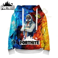 8 to 19 years kids hoodie sweatshirt fortnite battle royale victory cartoon tops baby streetwear game hero 3d boys girls clothes