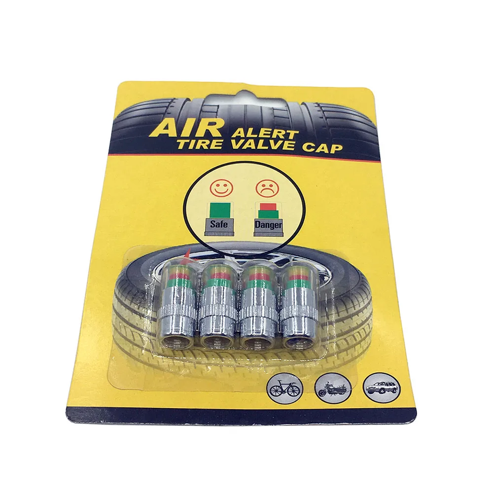 4 шт. Предупреждение ждающие о давлении клапана в шинах | Автомобили и мотоциклы