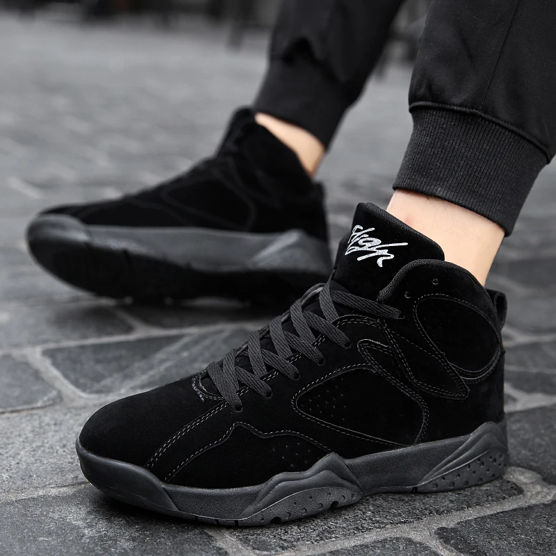 Модные баскетбольные кроссовки для мужчин высокого качества удобные спортивная