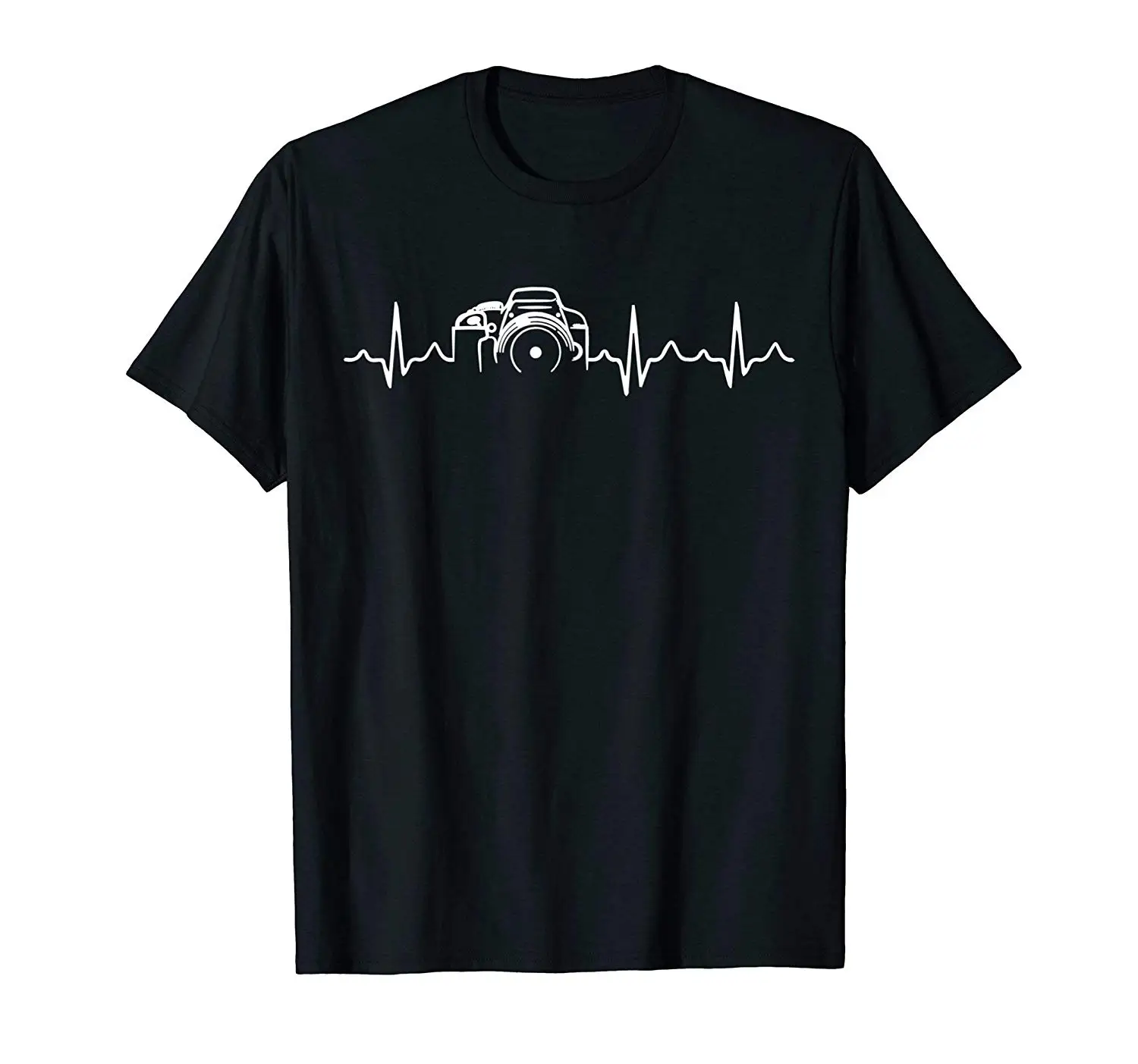 

2019 Fashion Men T shirt Photographer T Shirt HeartBeat Photography