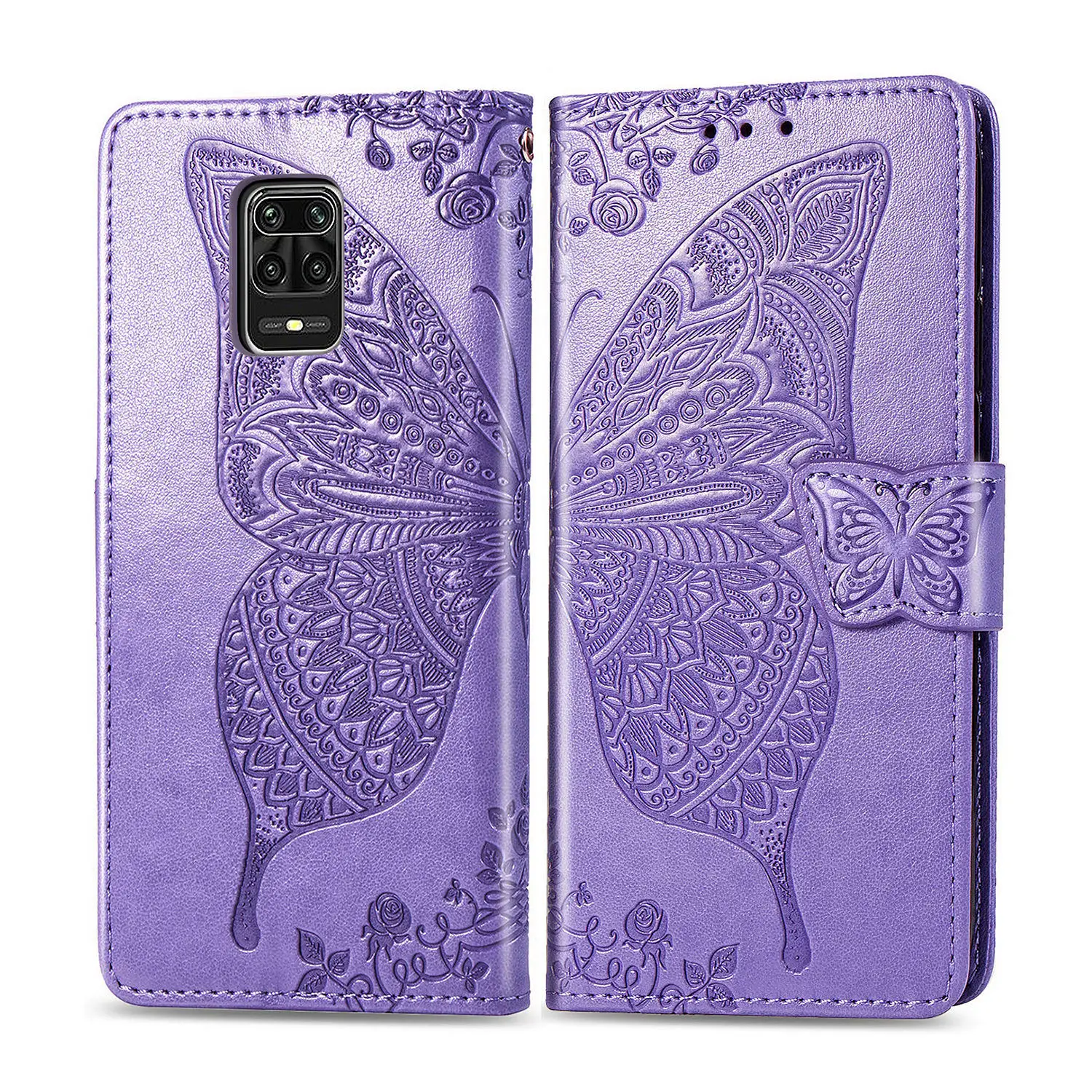 

Butterfly Case For Xiaomi Redmi Note 9 8 7 8T Pro Max K30 Flip Cover Leather Phone Case for Xiaomi Redmi 7A 8A Go Funda