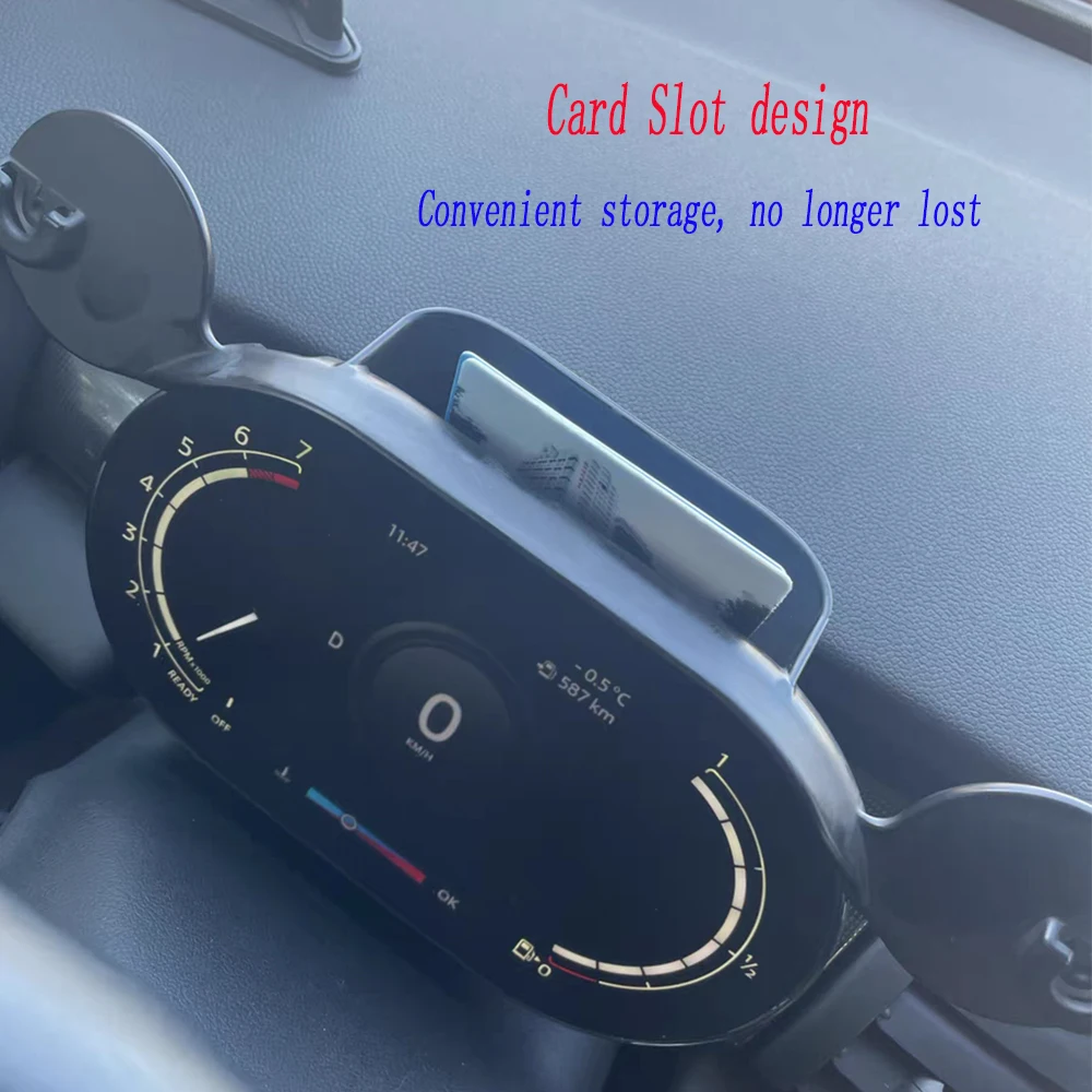 phone holder in car dashboard navigation bracket for telephone support mini cooper s jcw 2020 2021 2022 new styling accessories free global shipping