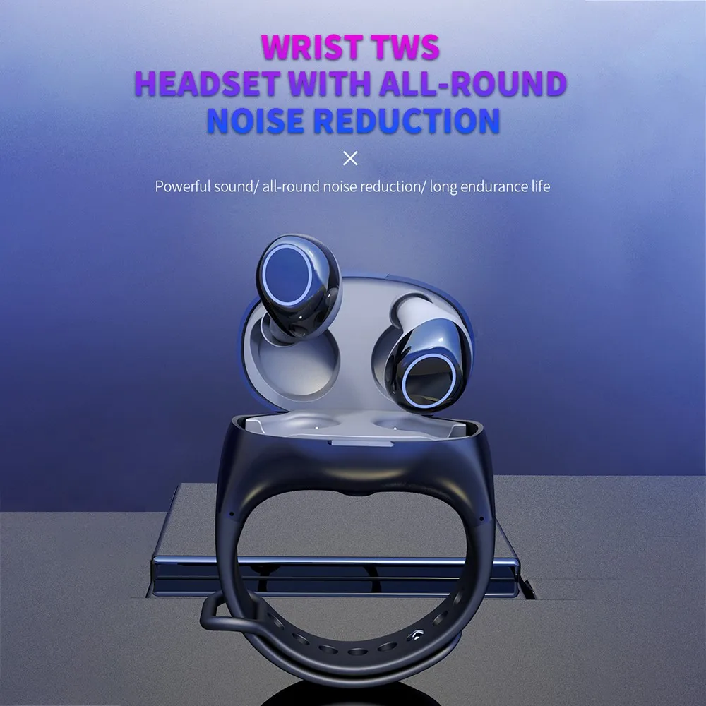 2019 новые настоящие беспроводные наушники HM50 tws 5 0 bluetooth для спорта на открытом