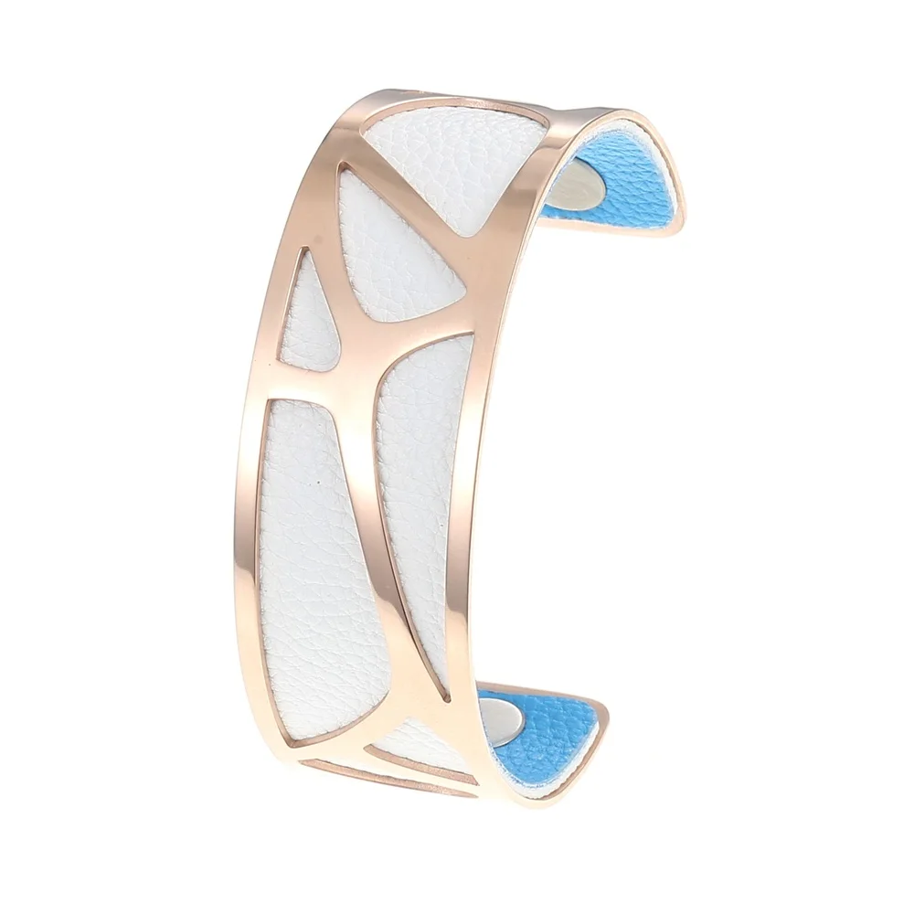 

Cremo Giraffe Bangles Rose Gold Stainless Steel Bracelets Manchette Femme Interchangeable Bangles For Women Pulseras