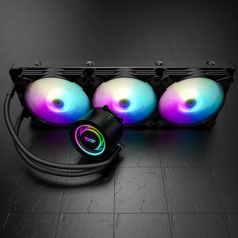 darkflash dx water cooling cpu cooler argb sync computer water cooler heatsink cpu cooling radiator lga 206611512011am3am4 free global shipping