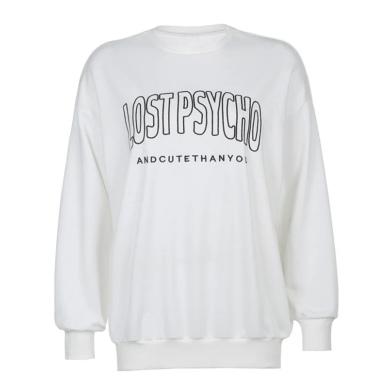 

Oversized Sweatshirt Women Spring Autumn Tops Female Long Sleeve High Neck Streetwear Loose style Hip Hop Pullovers with Pocket