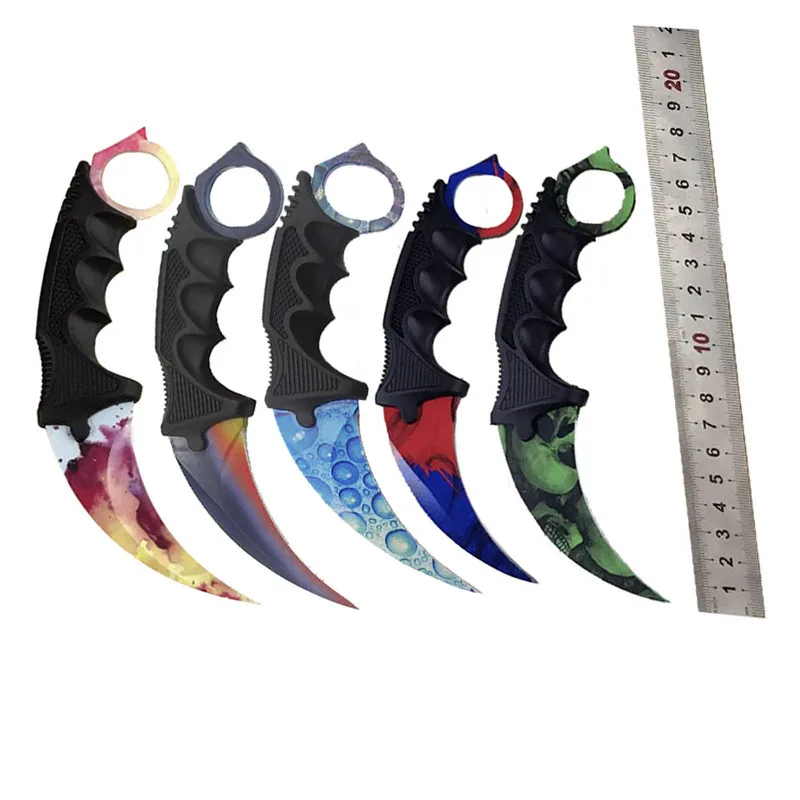 HS инструменты Karambit нож из нержавеющей стали тактический нож с неподвижным клинком нож с оболочкой и шнуром хороший нож для охоты кемпинга выживания