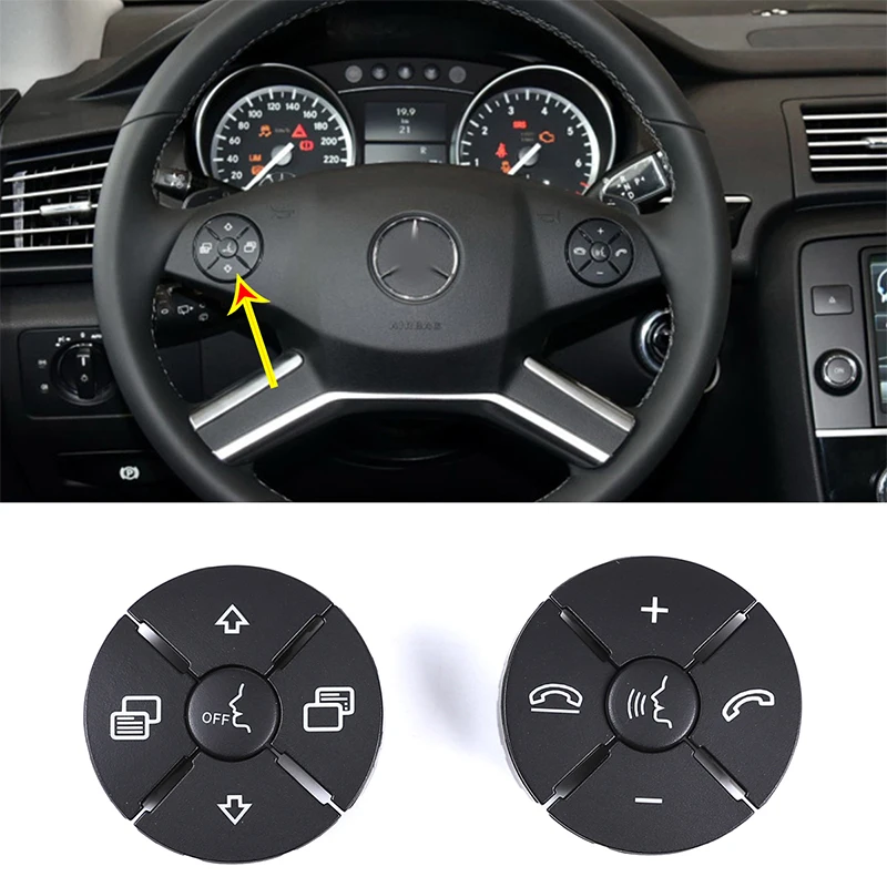 

Левая и правая крышка рулевого колеса для Mercedes-Benz R-Class ML/GL/SLK/S-Class/W164/W251