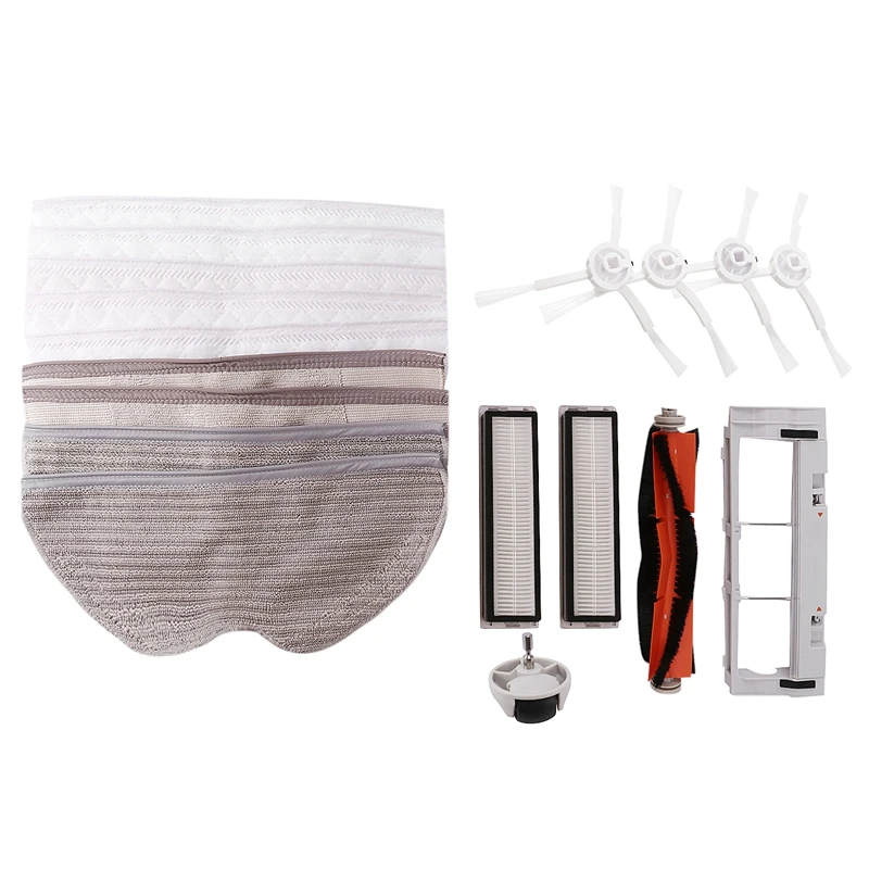 

Replacement Main Brush Cover Side Brushes HEPA Filter for Dreame D9 Robot Vacuum Cleaner Mop Cloth Rags Wheel Parts