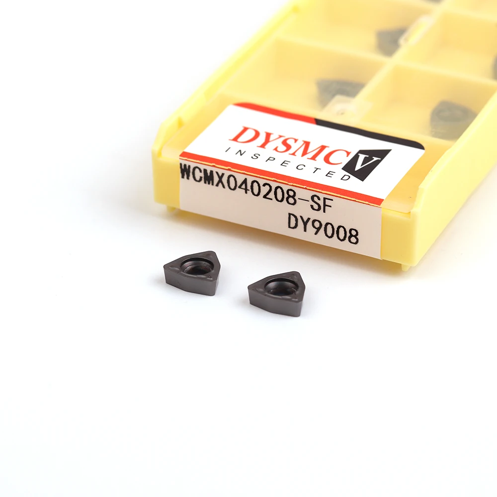 Фото Вставки для U-образных сверл WCMX030208 WCMX040208 WCMT050308 WCMT06T308 WCMT080412 SF DY9008 2d 3d 4d 5d или карбидная вставка №3