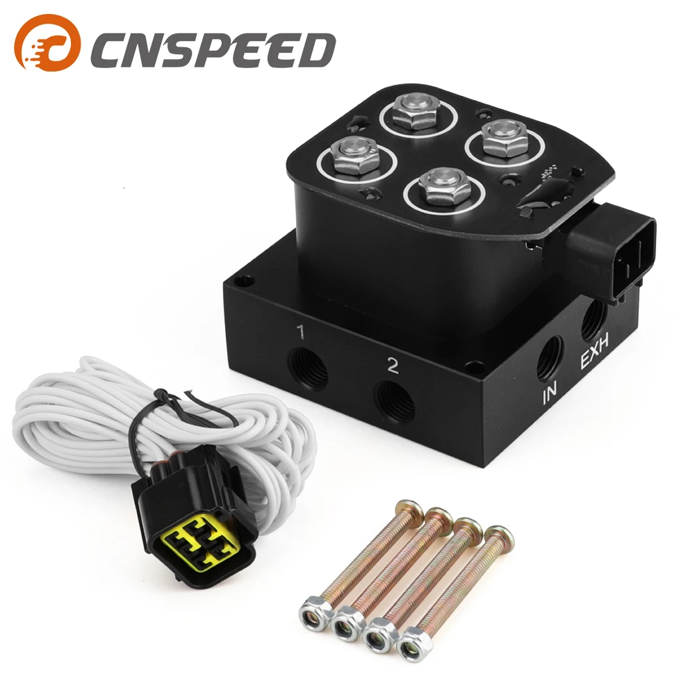 12V пневматическая подвеска на сумку контроллер электромагнитный клапан набор