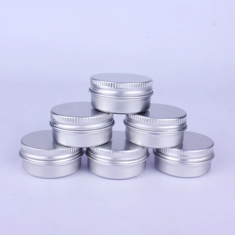 

100pcs 5/10/15/30/40/50/60g aluminum can, candle jar,cream can, conditioner, eye cream tin can, cosmetic container