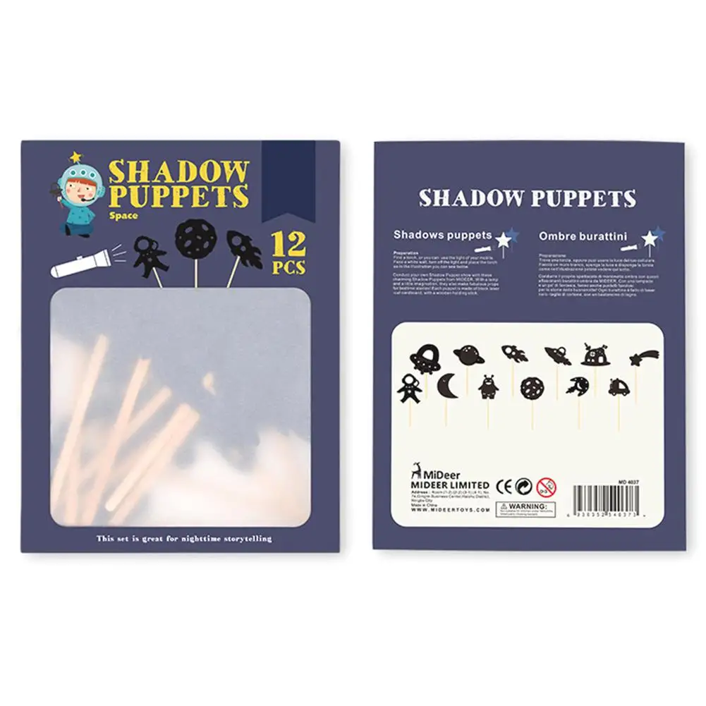Детская игра Shadow Puppets образовательный силуэт интересный теневой рисунок