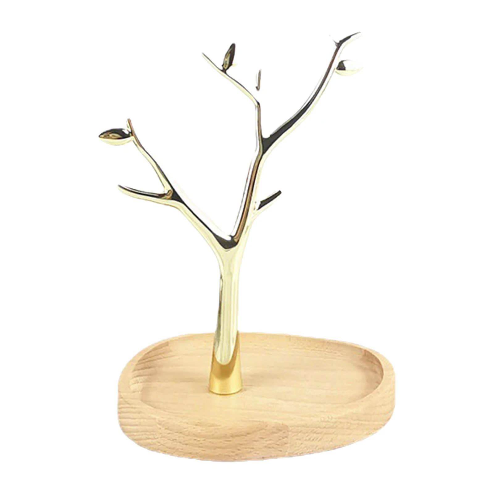 Metal Tree-shaped Jewelry Earring Necklaces Display Holder Stand , Durable