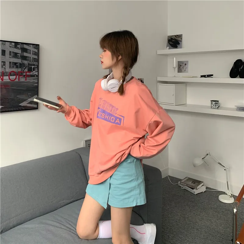 Sweatshirt Women Korean Fashion Women Sweetshirts Kawaii Clothes Women Pullovers Harajuku Hoodie Oversized Hoodie Autumn Winter