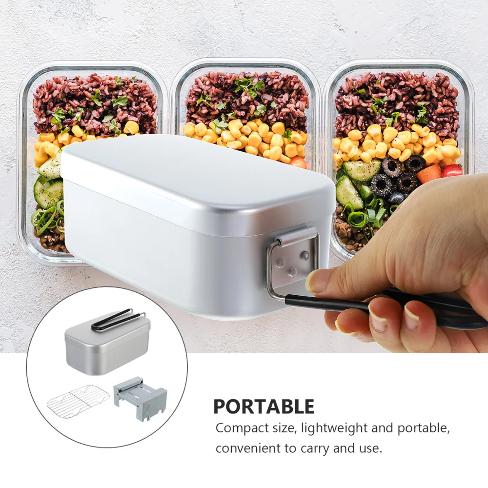 

1 Set/3pcs Durable Picnic Accessory Sturdy Travel Aluminum Alloy Supply