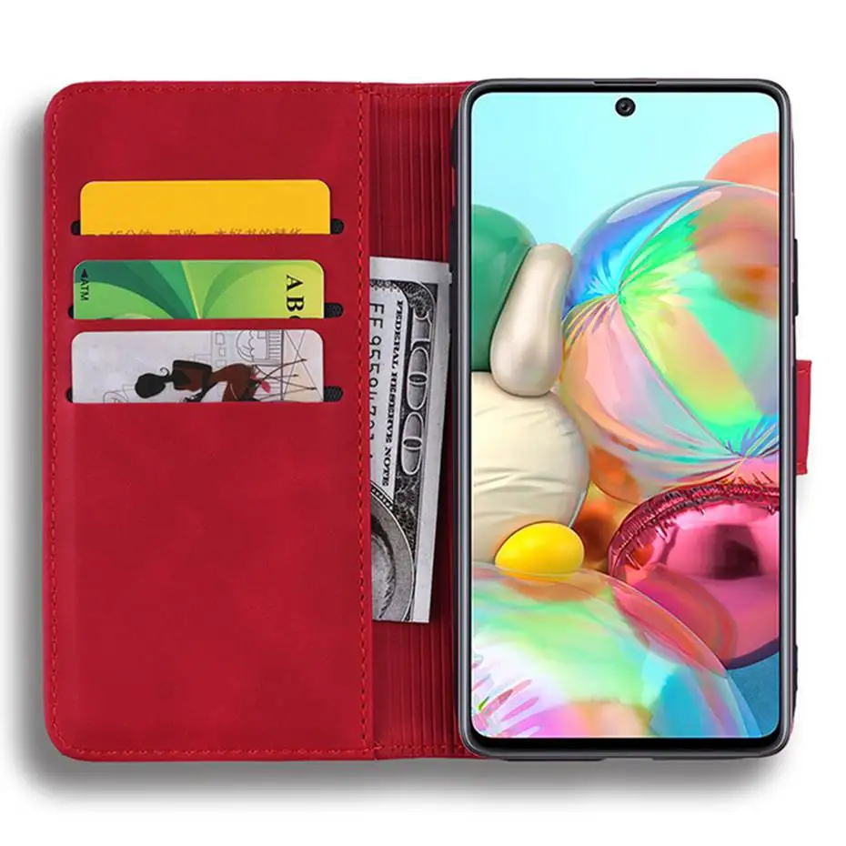 Кожаный чехол-книжка с объемной мандалой для Samsung Galaxy A11 A21 M11 чехол-бумажник