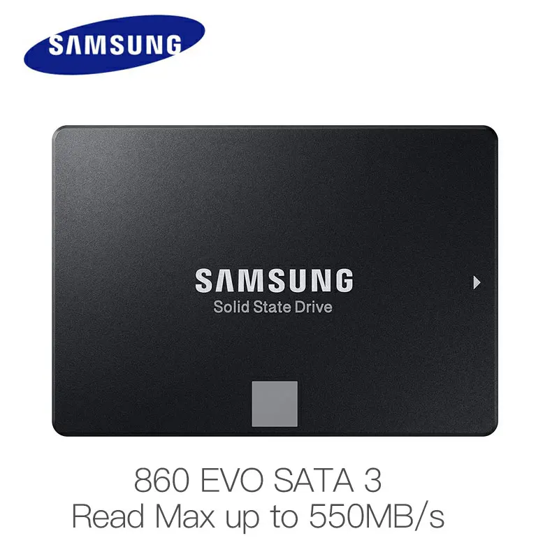 

Твердотельный накопитель SAMSUNG SSD 860 EVO 250 ГБ 500 Гб ТБ, внутренний жесткий диск HDD, SATA3, 2,5 дюйма, для ноутбуков и настольных ПК TLC