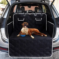 waterproof rear back mat hammock cushion protector novelty dog car seat cover with pocket pet carrier traval size 185x103cm