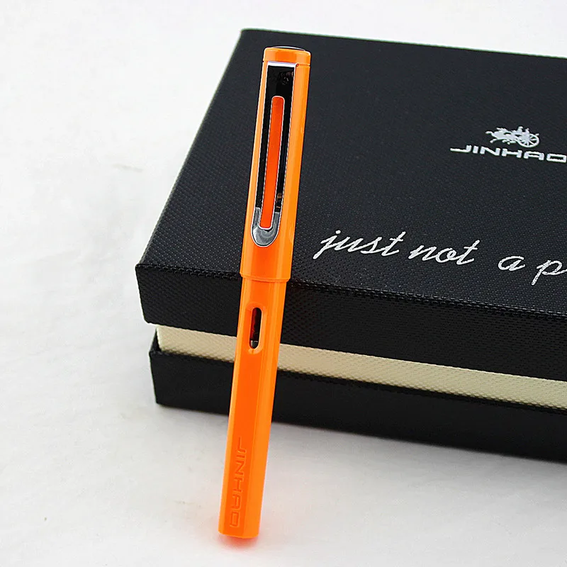 Jinhao 599 пластиковая перьевая ручка 4 вида цветов 0 38/0 5 мм каллиграфическая