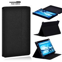 leather pu case for lenovo smart tab p10 p10 lte scratch resistant lightweight foldable tablet protective cover case pen