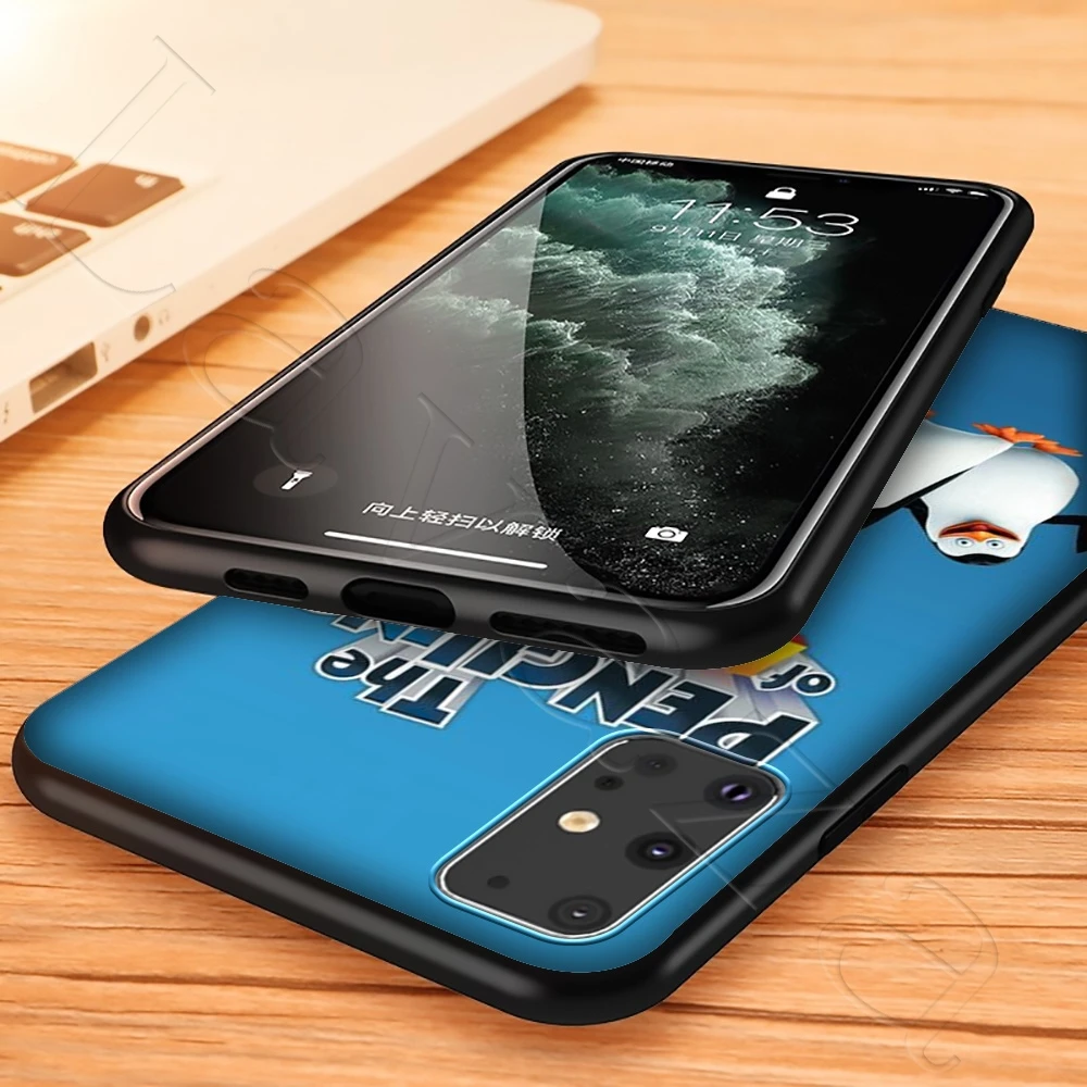 Чехол Пингвин для Samsung Note 10 S6 S7 S8 S9 S10 S10e S20 ultra A71 A51 A81 A91 M10 M20 M30 Lite Edge Plus | Мобильные