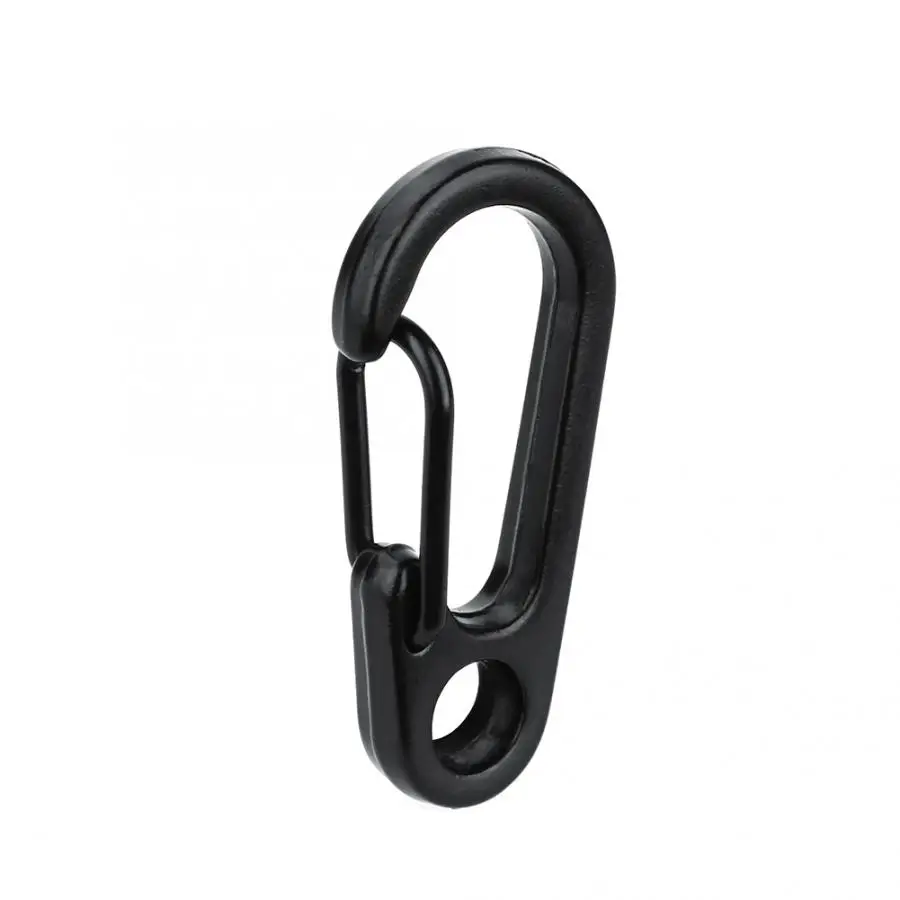 Портативный мульти брелок из нержавеющей стали Карабин Крюк Пряжка для