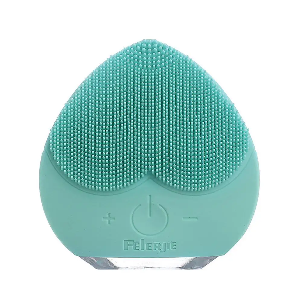

Silicone Face Cleansing Brush Electric Face Cleanser Cleanser Cleansing Skin Deep Washing Massage Brush USB Charging