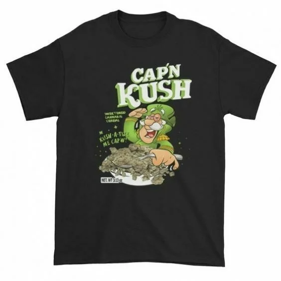 

Capn Kush T-Shirts Size S-4xl US 100% clothing cotton impression trending 2020