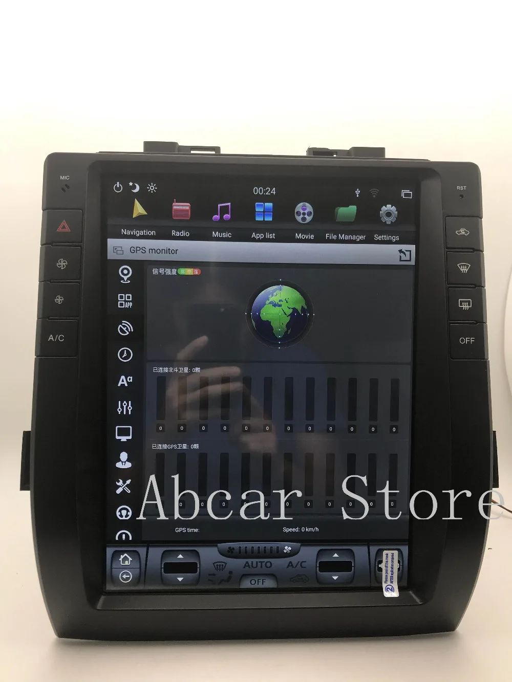 13 дюймов Tesla стиль Android 8,1 автомобильный dvd-плеер gps навигация радио авто px6 для Toyota alphard Vellfire 30 серии