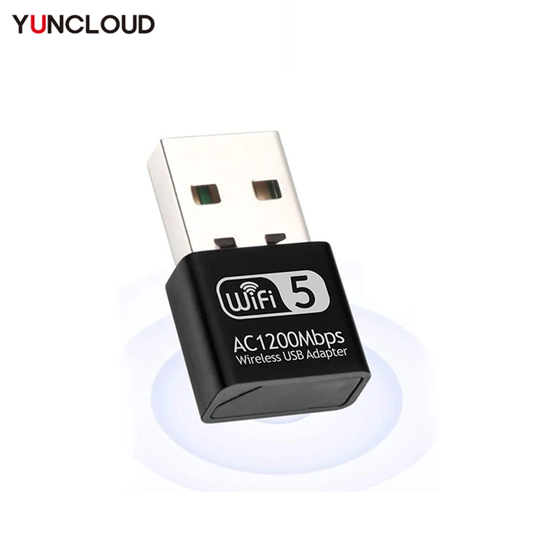 

Беспроводная сетевая карта USB 3,0, 2,4 Мбит/с, RTL8812BU, Wi-Fi адаптер, ГГц, 5 ГГц, ключ с антеннами для настольного ПК