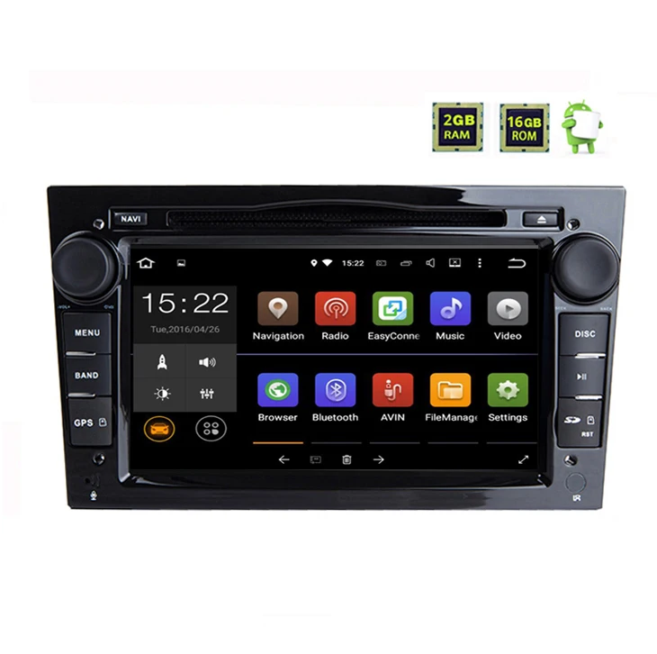 Android 9,0 Автомагнитола 2 din DVD gps для Vauxhall Opel Astra H G J Vectra Antara Zafira Corsa Vivaro Meriva Veda 2DIN мультимедиа - Цвет: Black